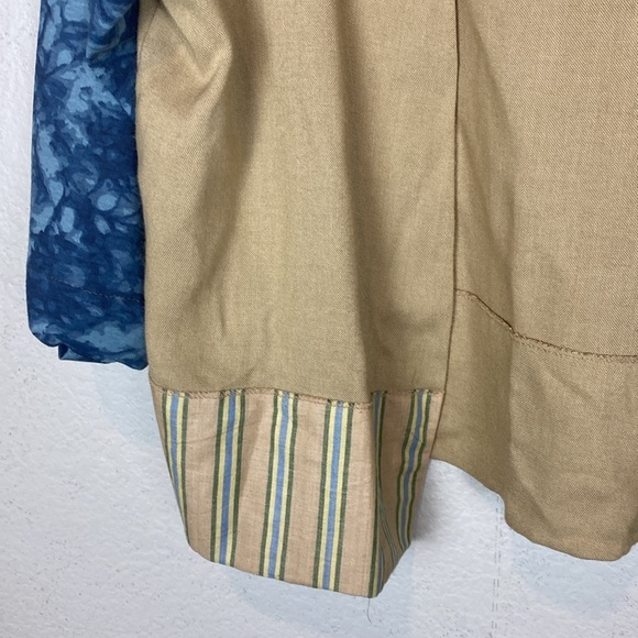 Lee Andersen mixed fabric open front jacket - Picture 4 of 6